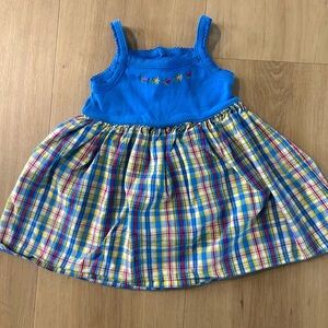 Vintage Y2K the children’s place dress gingham embroidered size 18 months